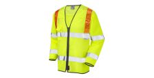 Barbrook ISO 20471 Cl 3 Orange Brace Sleeved Waistcoat HV Yellow